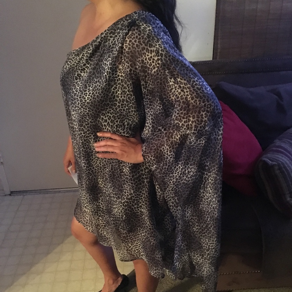 Guess one shoulder party dress